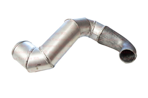 MTZ intercooler fém levegőcső 1221-1523