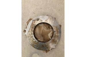 Kuplungszerkezet nyomlap 2 tárcsa közzé 1221-1522