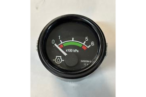 MTZ Olajnyomás mérő óra új 6 bar típusú fekete BY