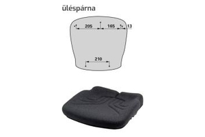 Grammer ülés üléspárna-721 szövet MSG95