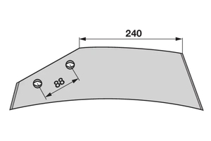 Beforgatólemez UN-400/350 Bal Magyar